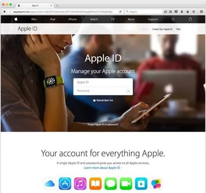 ESET: мошенники охотятся за Apple ID