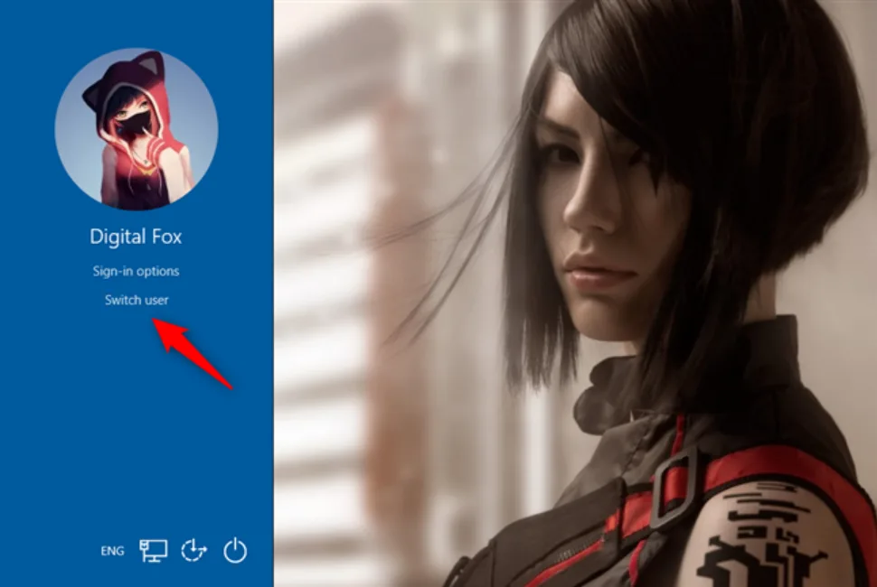 Как переключить пользователя в Windows 10